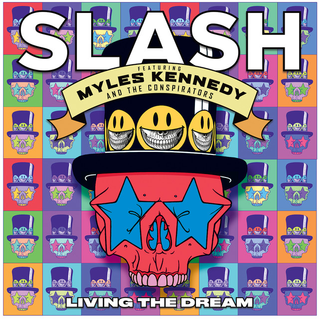 Pochette Living The Dream de Slash et Myles Kennedy